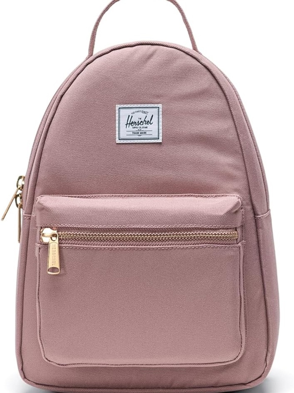 Herschel Supply Company Nova Pink Mini Backpack with Gold Accents